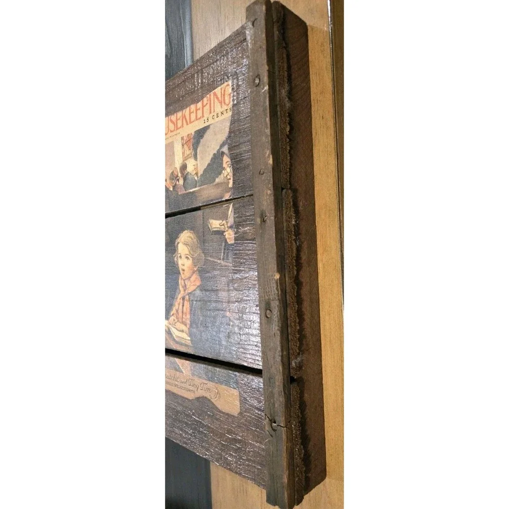 Hanging antique wooden raisin-drying tray Raisinrak Decoupage Good Housekeeping